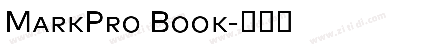 MarkPro Book字体转换